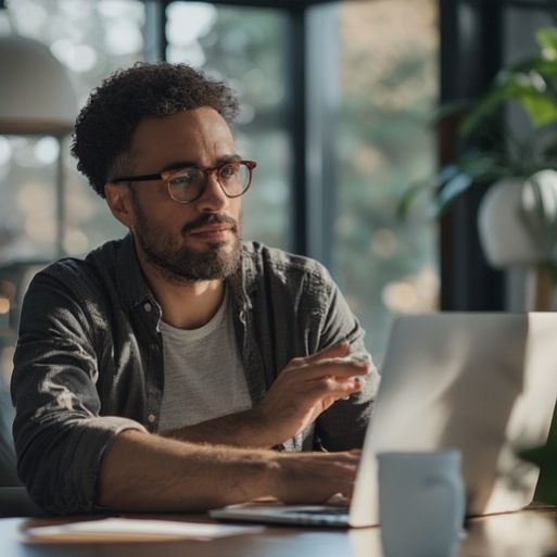 Glowing shield with an upward-trending bar graph in the center, surrounded by digital light rays and abstract technology icons, symbolizing cybersecurity and financial growth.